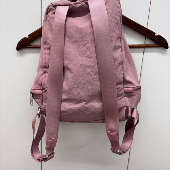Lululemon Mini Backpack Purplish Pink Multipocket - Picture 10 of 11